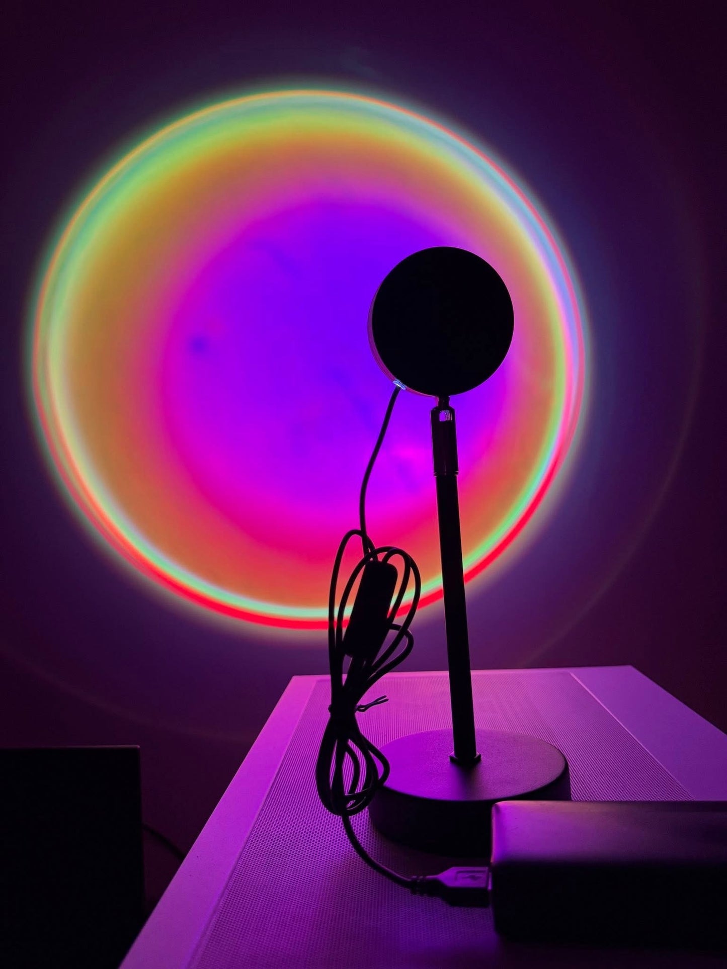 16 Colors Sunset Lamp remote control - USB (Premium Edition)