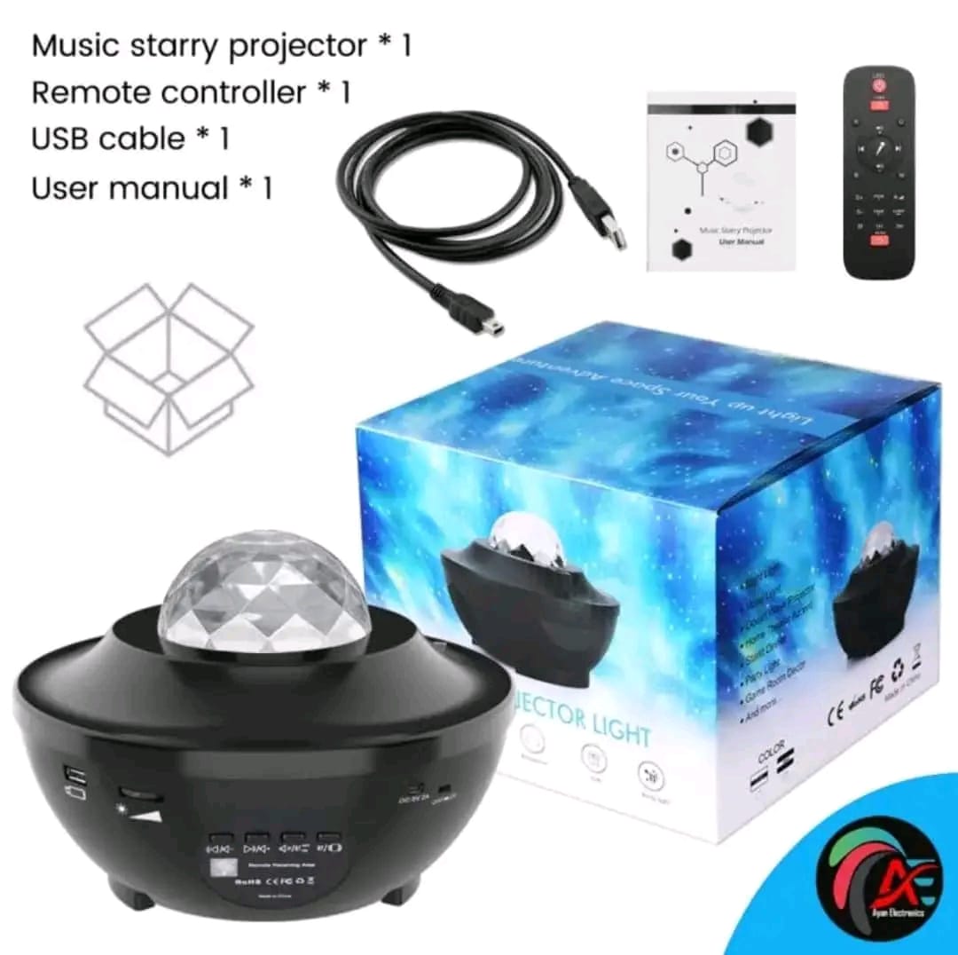 Galaxy Projector Light with Bluetooth speaker