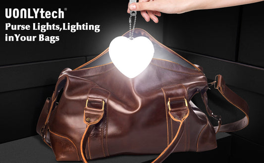 Heart shape handbag light- Rechargeable