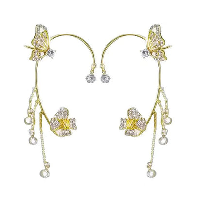 Butterfly Tassel Ear Cuff Earring- ১ জোরা 🦋