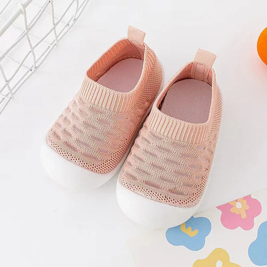 Baby walking mesh shoes, soft-soled, summer sandals