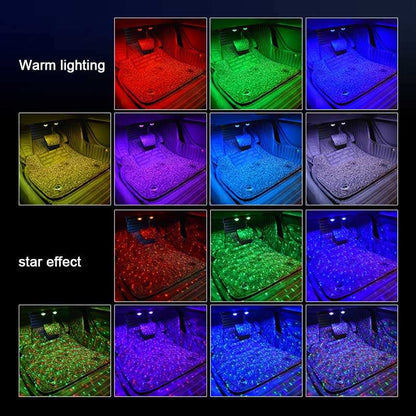 D88 Car ambient lighting - Rechargeable