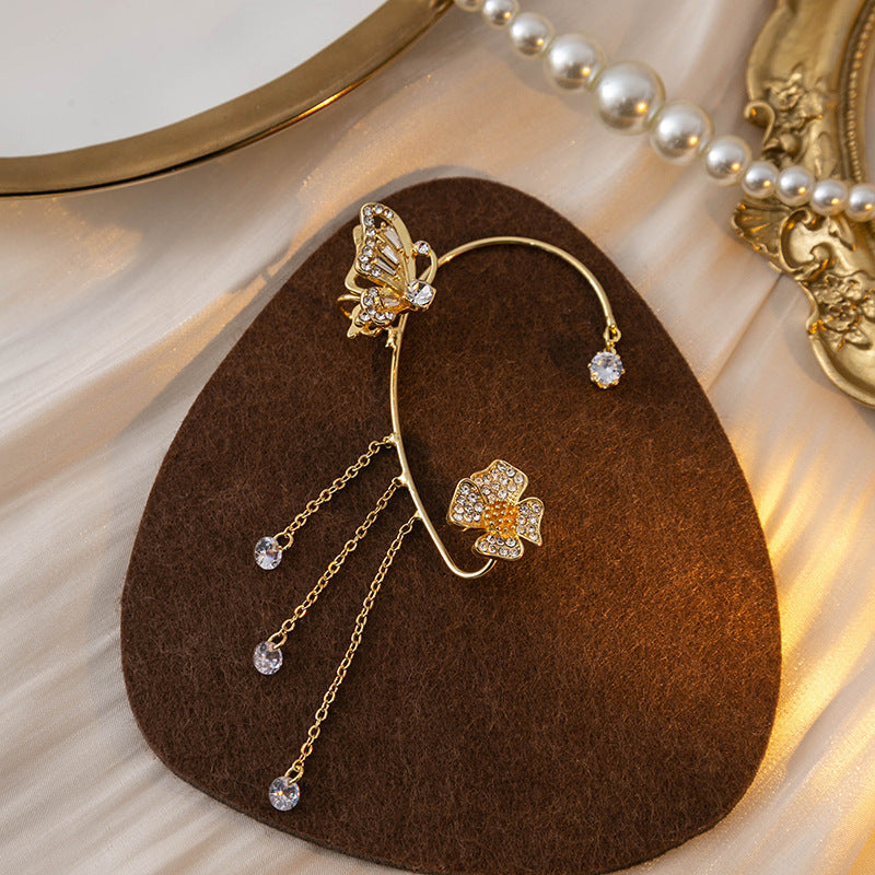 Butterfly Tassel Ear Cuff Earring- ১ জোরা 🦋
