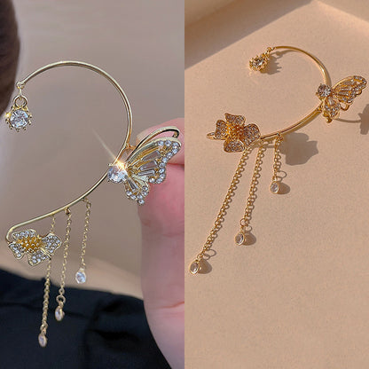Butterfly Tassel Ear Cuff Earring- ১ জোরা 🦋