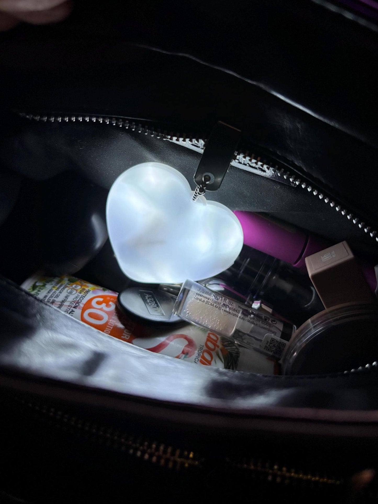 Heart shape handbag light- Rechargeable